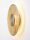 LED Wandleuchte in Gold 30 cm breit Glas rund warmweiß MERYL