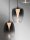 LED Hängelampe 41 cm breit Schwarz höhenverstellbar warmweiß