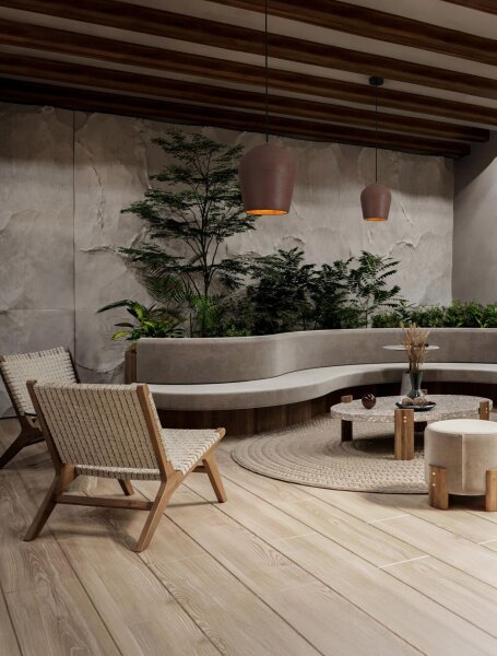 Hängelampe außen rund IP55 E27 Ø 20 cm Schwarz Rot Beton