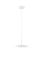 LED Hängeleuchte Weiß Ø 40 cm rund...