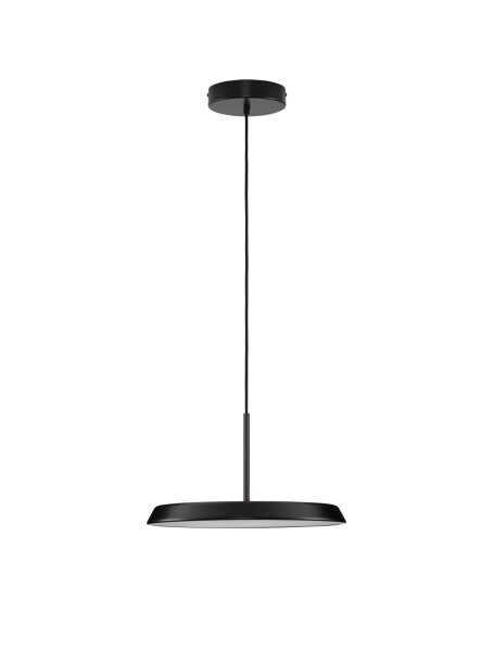 LED Pendelleuchte Schwarz Ø 40 cm rund warmweiß NEOMA Modern