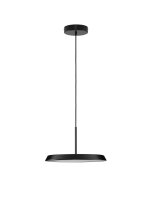 LED Pendelleuchte Schwarz Ø 40 cm rund...