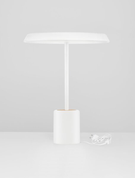 LED Tischlampe 50 cm Weiß warmweiß NEOMA Aluminium Modern