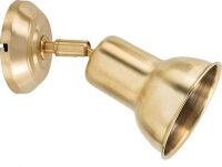 Spot mural LINOS laiton Moderne lampe ronde...