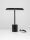 LED Tischleuchte Schwarz 50 cm warmweiß NEOMA Aluminium