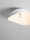 Deckenlampe Weiß Ø 50 cm E27 rund NEVADA Aluminium Modern