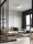 Deckenlampe Weiß Ø 50 cm E27 rund NEVADA Aluminium Modern