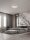 LED Deckenlampe flach Ø 60 cm Braun dimmbar CCT NEWTON