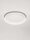 LED Deckenlampe Weiß Ø 60 cm dimmbar rund Farbwechsel flach