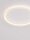 LED Deckenlampe Weiß Ø 60 cm dimmbar rund Farbwechsel flach