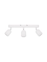 Deckenlampe Wei&szlig; 48 cm lang GU10 schwenkbar Metall...