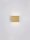 LED Wandlampe Up Down 11,1 cm breit in Gold 2 flammig NORAH
