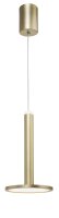 LED Hängelampe in Gold Ø 15 cm rund...