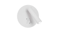 LED Wandleuchte schwenkbar Weiß Metall 14 cm breit...