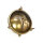 Applique extérieure KARPAHTOS en laiton ronde 21cm