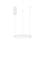 LED H&auml;ngeleuchte Wei&szlig; &Oslash; 40 cm dimmbar...
