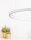 LED Pendelleuchte dimmbar Weiß Ø 78 cm Ring warmweiß Modern