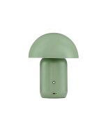 LED Nachttischlampe 26 cm Gr&uuml;n Touch Dimmer...