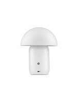 LED Tischlampe Wei&szlig; 26 cm Touch Dimmer...