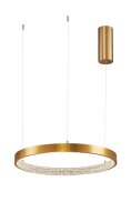 LED Pendelleuchte in Antik Gold &Oslash; 40 cm dimmbar...