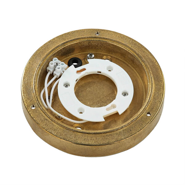 Applique dextérieur en laiton ronde IP64 Ø14cm Maritim