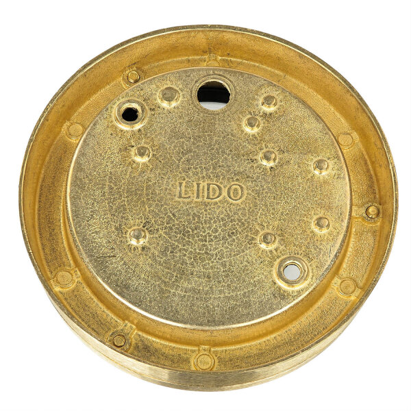 Applique dextérieur en laiton ronde IP64 Ø14cm Maritim
