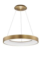 LED Kronleuchter &Oslash; 60 cm dimmbar in Gold...