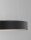 LED Hängelampe Ø 38 cm dimmbar Schwarz höhenverstellbar Ring