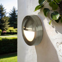 Lampe dextérieur maritime en laiton nickelé...