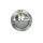 Lampe dextérieur maritime en laiton nickelé Ø14cm AGIA