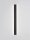 LED Wandlampe Schwarz 90 cm breit Minimalistisch Up Down