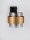 Wandlampe E27 22 cm hoch in Schwarz Grau Gold REESE Modern