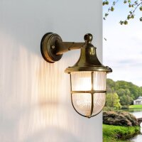 Lampe dext&eacute;rieur laiton inoxydable Abat-jour en...