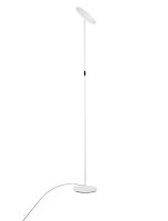 LED Stehlampe 181 cm Wei&szlig; dimmbar schwenkbar...