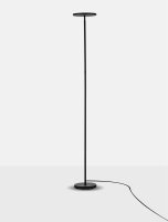 LED Stehleuchte Schwarz 181 cm dimmbar schwenkbar...