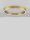 LED Deckenlampe Ring 80 cm lang in Bronze dimmbar warmweiß