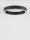 LED Deckenlampe 60 cm lang Schwarz dimmbar Ring warmweiß