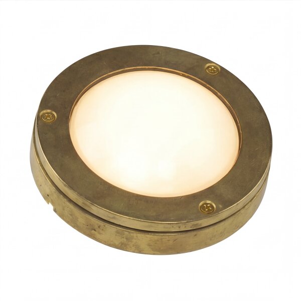 Petite applique AGIA laiton Maritim Ø14cm IP64