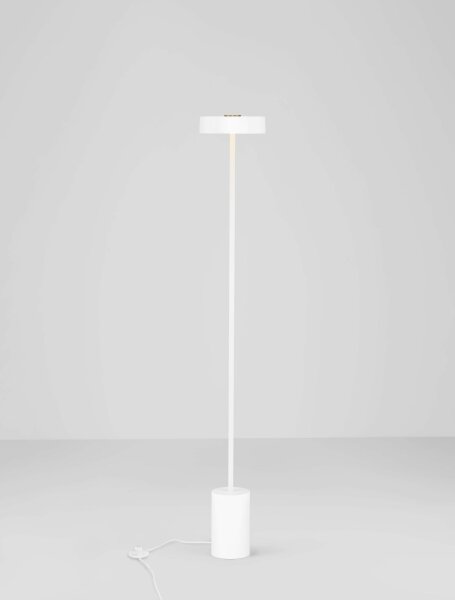 LED Stehlampe 135 cm Weiß warmweiß RUBY Aluminium Modern