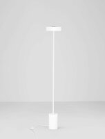 LED Stehlampe 135 cm Weiß warmweiß RUBY...