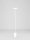 LED Stehlampe 135 cm Weiß warmweiß RUBY Aluminium Modern
