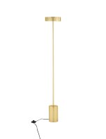 LED Stehlampe in Gold 135 cm warmweiß RUBY...