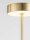 LED Stehlampe in Gold 135 cm warmweiß RUBY Aluminium Modern