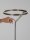 LED Stehleuchte in Nickel 168 cm Touch Dimmer Design AMITY