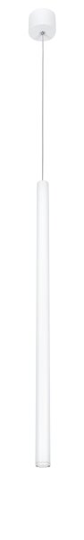 LED Hängelampe Weiß Ø 2,5 cm schmal warmweiß SAWYER Modern