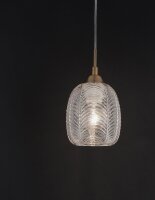 Pendelleuchte schmal E27 Ø 13,5 cm in Gold...