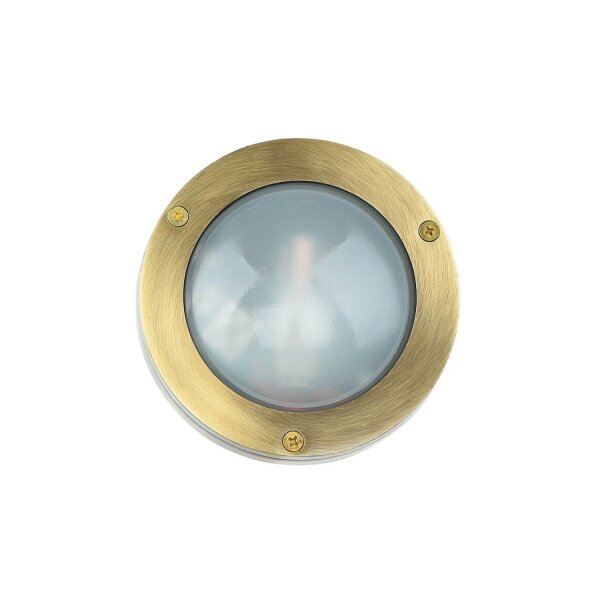 Lampe dextérieur ronde en laiton mur maison terrasse