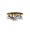 LED Deckenlampe rund Ø 57 cm in Gold Schwarz dimmbar SIDNEY