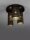 Deckenlampe rund E14 Ø 30 cm in Schwarz Gold Metall SONNY