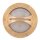 Petite lampe murale AGIA laiton Maritim ronde IP64 extérieur